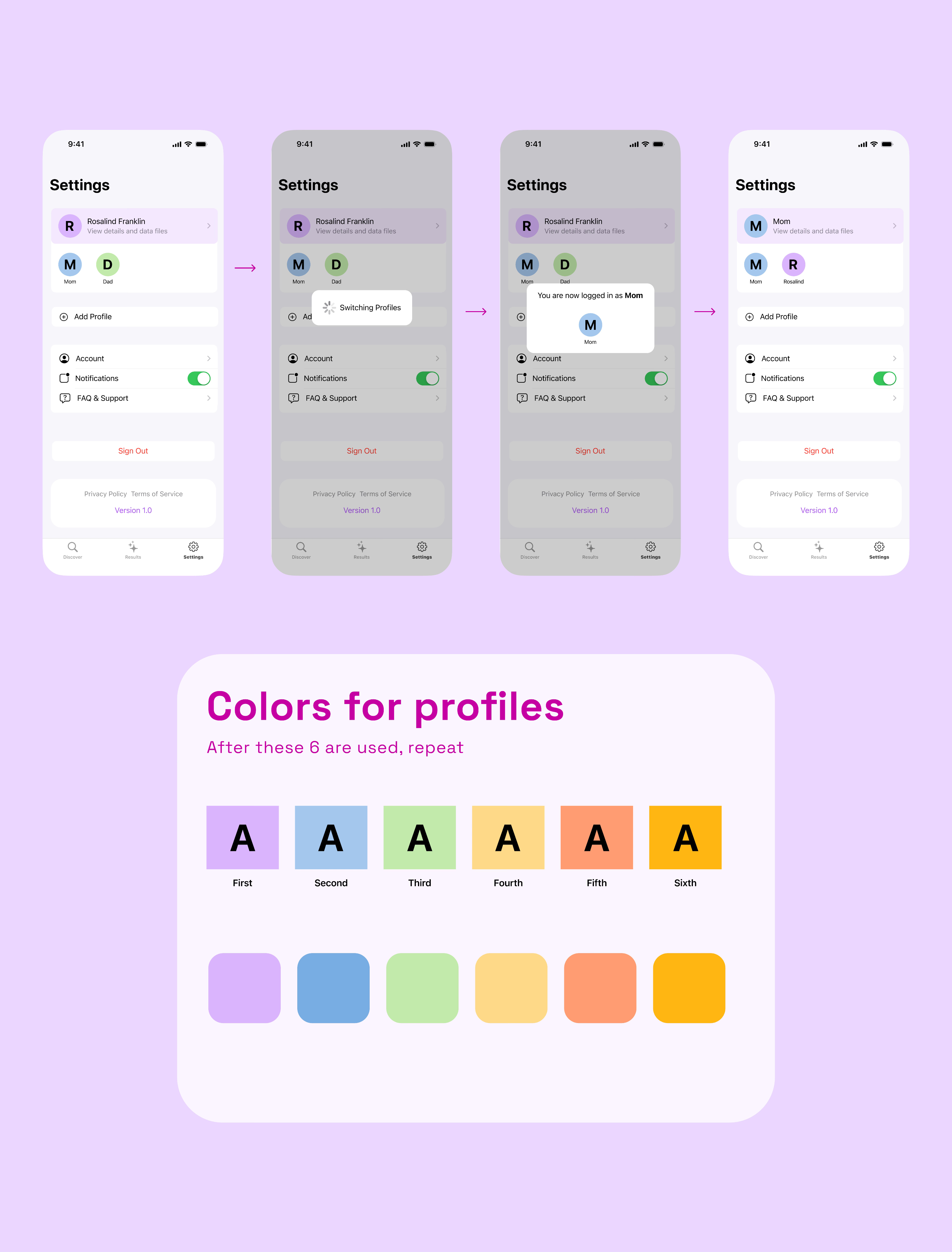 Illustration of a mountain range from afar